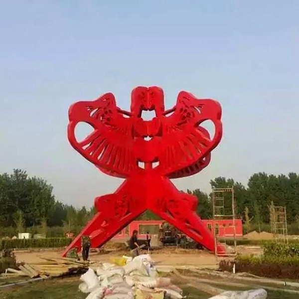 不锈钢风筝雕塑