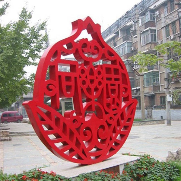 不锈钢剪纸雕塑