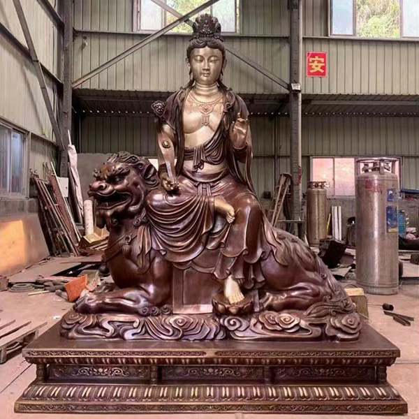 菩萨铜雕
