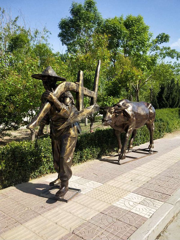 玻璃钢人物小品