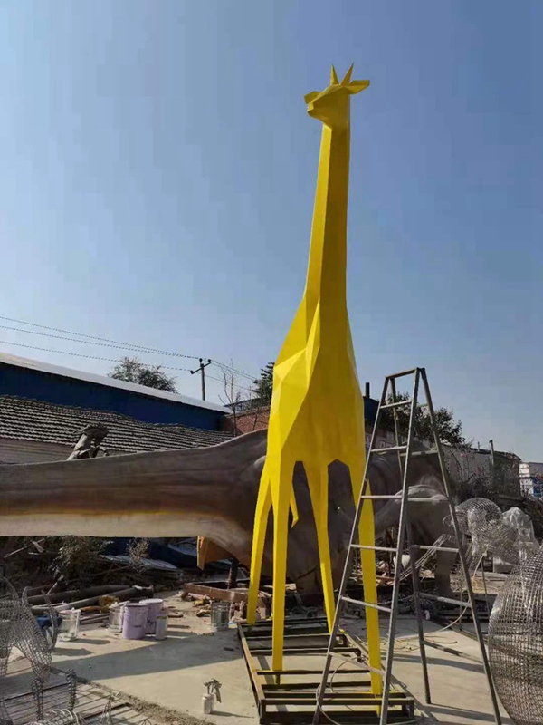 玻璃钢动物雕塑