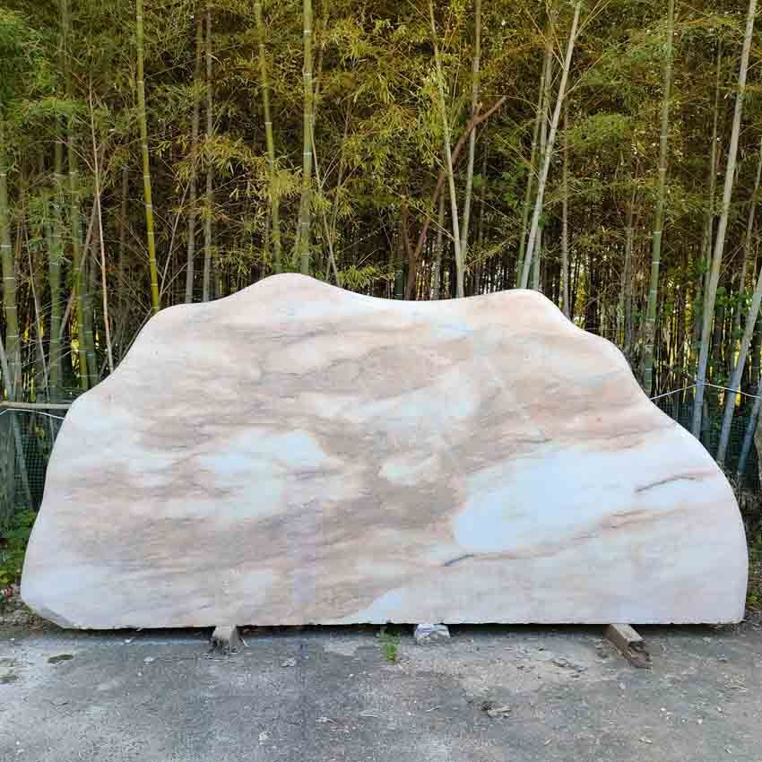 武汉门牌石村牌石造型美数量多雅轩奇石门牌石