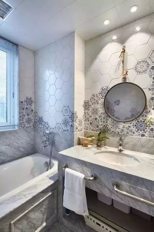 石材做的洗手台，用几代人都不过时！