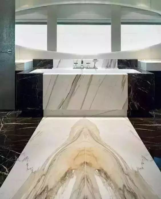 石材做的洗手台，用几代人都不过时！