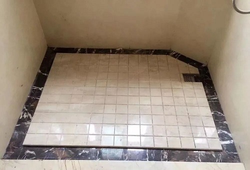淋浴间石材地面的做法及案例欣赏