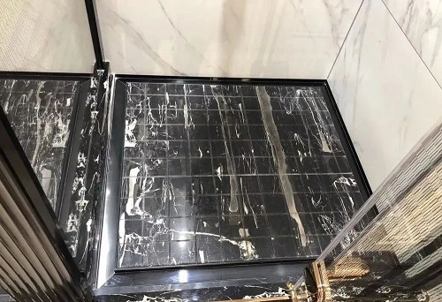 淋浴间石材地面的做法及案例欣赏