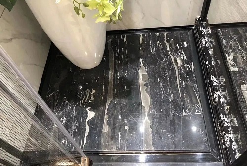 淋浴间石材地面的做法及案例欣赏