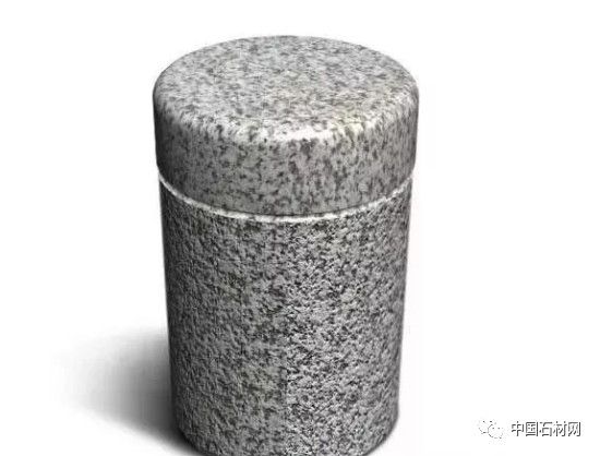 天然花岗岩各类挡车石欣赏