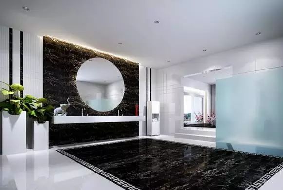 黑色大理石也可以很时尚大气！