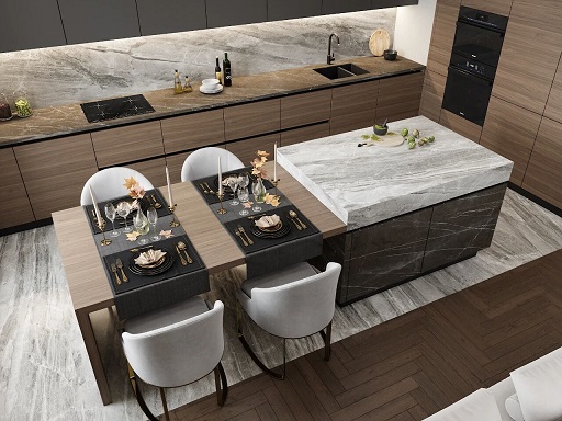 厨房台面焕新指南！岩板的两大实用安装方案全解析