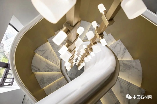 石材踏步灯带如何藏得高级？超五星酒店节点图与施工实景揭秘