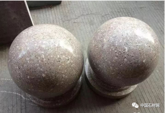 天然花岗岩各类挡车石欣赏