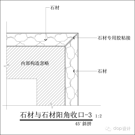 离石材精装修之差一个收口细节