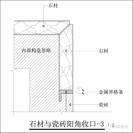 离石材精装修之差一个收口细节