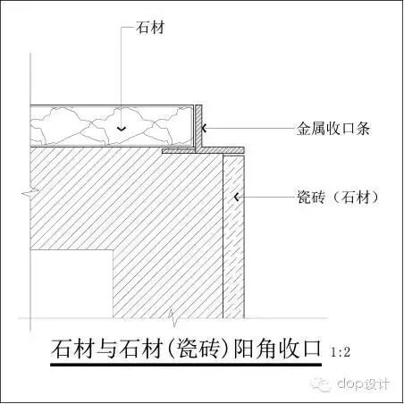 离石材精装修之差一个收口细节