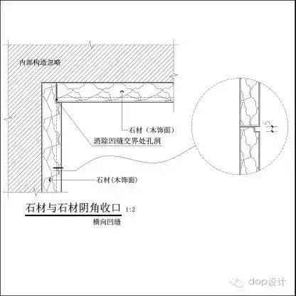 离石材精装修之差一个收口细节
