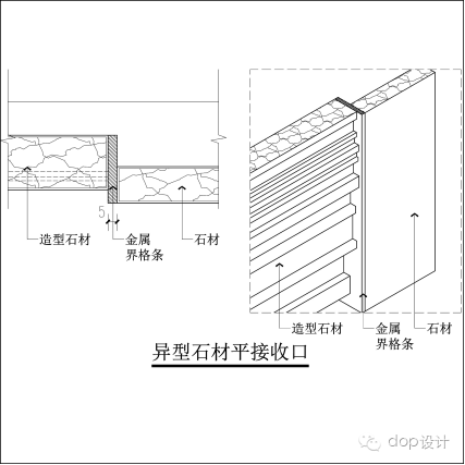 离石材精装修之差一个收口细节