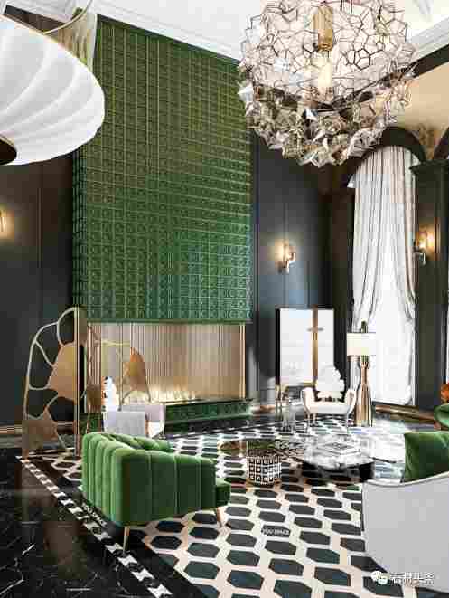 大理石拼花装家里，高级感直接拉满！