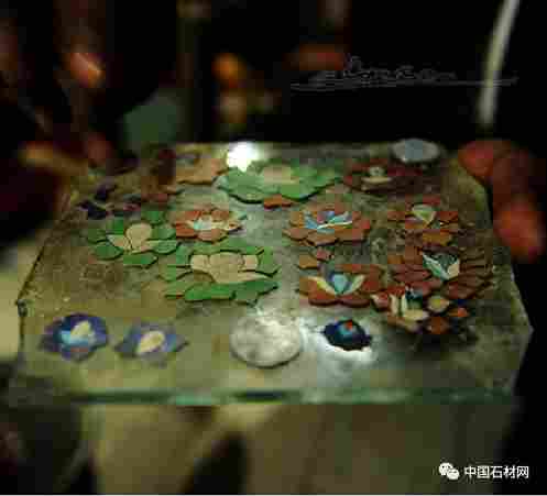 大理石雕刻镶嵌工艺的制作过程