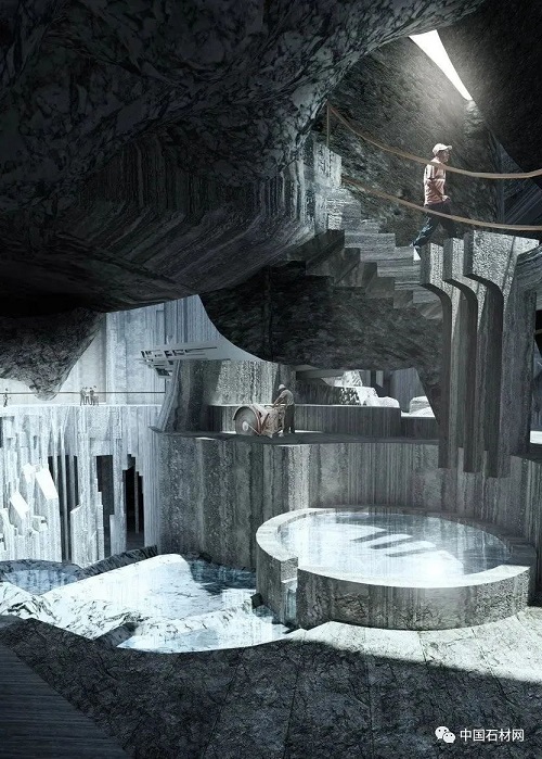 从石材矿山的历史遗址，感受石材开采的艰难