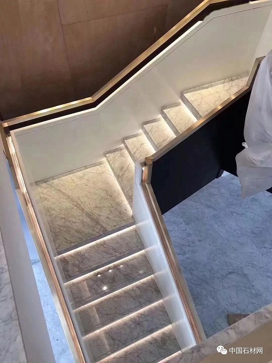 石材楼梯踩面外沿，有哪些常见做法