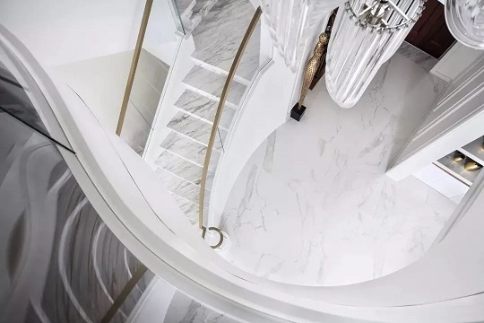 1000㎡别墅，用白色大理石演绎最美的优雅与极致