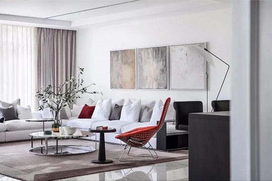 1000㎡别墅，用白色大理石演绎最美的优雅与极致