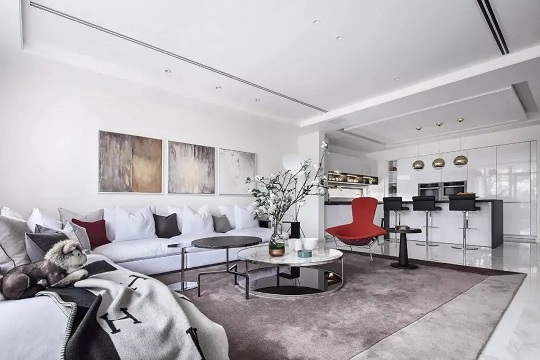 1000㎡别墅，用白色大理石演绎最美的优雅与极致