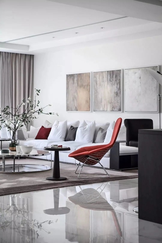 1000㎡别墅，用白色大理石演绎最美的优雅与极致