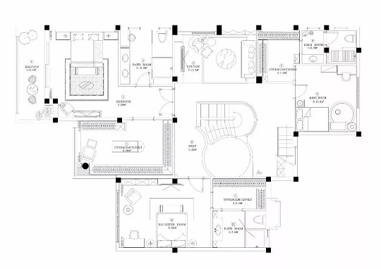 1000㎡别墅，用白色大理石演绎最美的优雅与极致