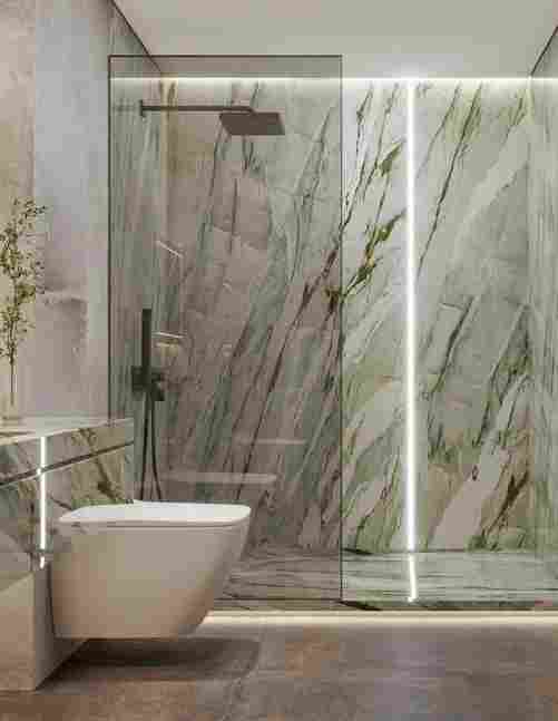 岩板背景墙有拼缝，正常有哪些处理方式？