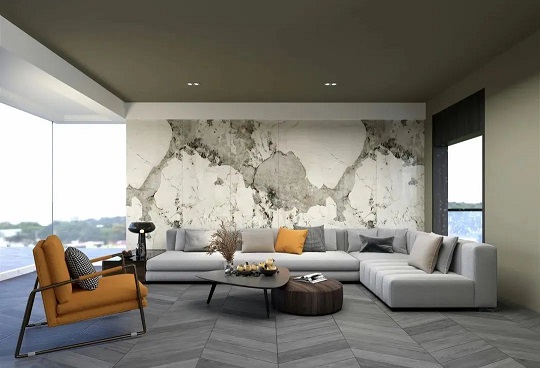 岩板背景墙有拼缝，正常有哪些处理方式？