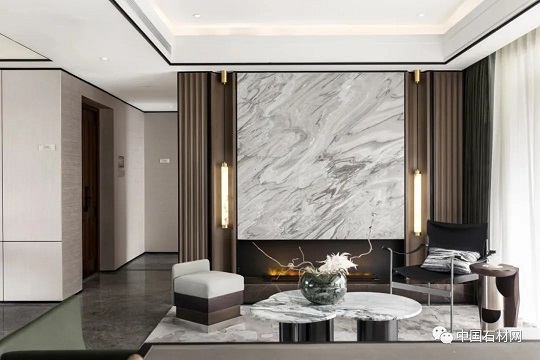 30个绝妙的石材背景墙设计，瞬间提升客厅档次，给我照搬！