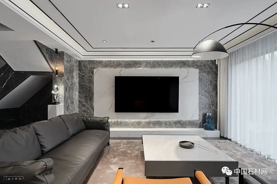 30个绝妙的石材背景墙设计，瞬间提升客厅档次，给我照搬！
