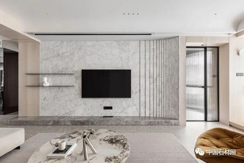 30个绝妙的石材背景墙设计，瞬间提升客厅档次，给我照搬！