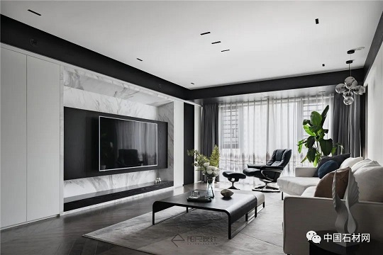 30个绝妙的石材背景墙设计，瞬间提升客厅档次，给我照搬！
