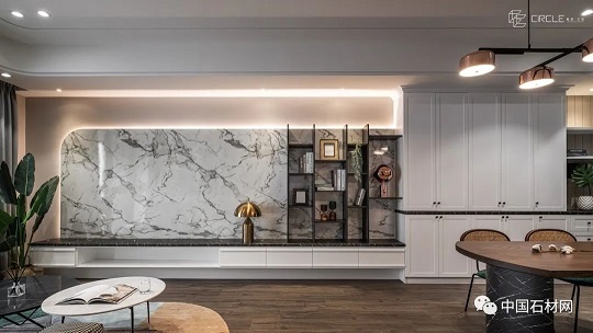 30个绝妙的石材背景墙设计，瞬间提升客厅档次，给我照搬！