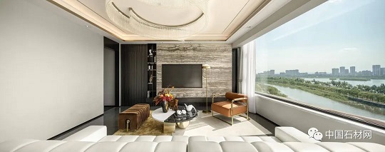 30个绝妙的石材背景墙设计，瞬间提升客厅档次，给我照搬！