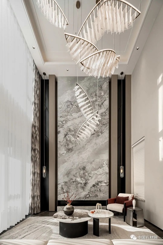 30个绝妙的石材背景墙设计，瞬间提升客厅档次，给我照搬！