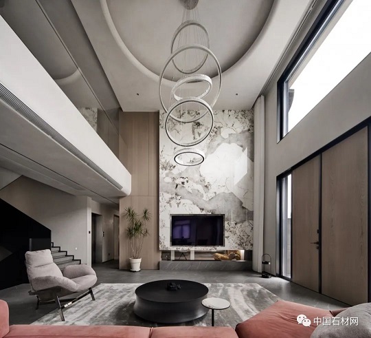 30个绝妙的石材背景墙设计，瞬间提升客厅档次，给我照搬！
