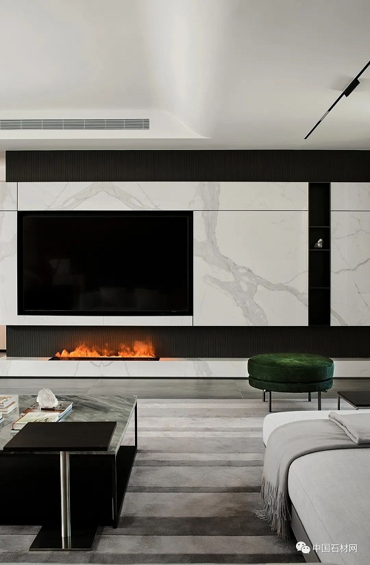 30个绝妙的石材背景墙设计，瞬间提升客厅档次，给我照搬！