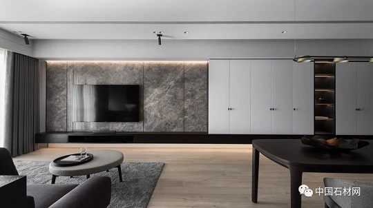 30个绝妙的石材背景墙设计，瞬间提升客厅档次，给我照搬！