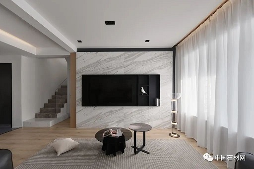 30个绝妙的石材背景墙设计，瞬间提升客厅档次，给我照搬！