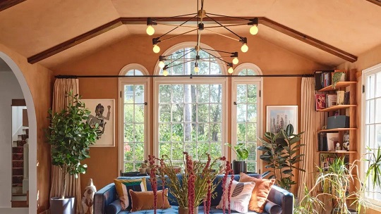 红色大理石：将流行色彩融入家居生活