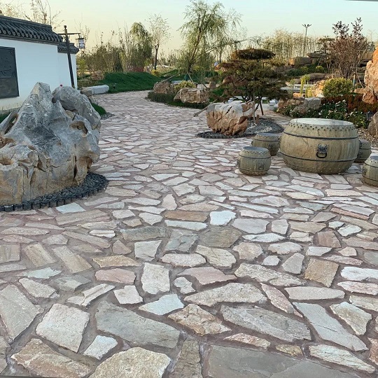 园林中的石材 | 冰裂纹/马蹄石/乱型石