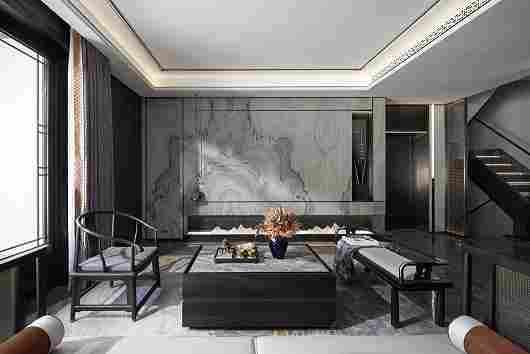 大理石的对称美学，绽放天然石材的独特魅力