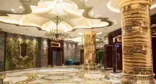 这个五星级酒店简直就是大理石的世界