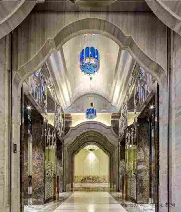 这个五星级酒店简直就是大理石的世界