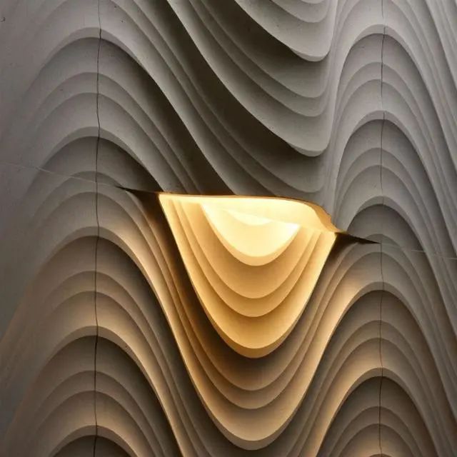 石材设计 | 大理石墙面壁灯设计，太惊艳了