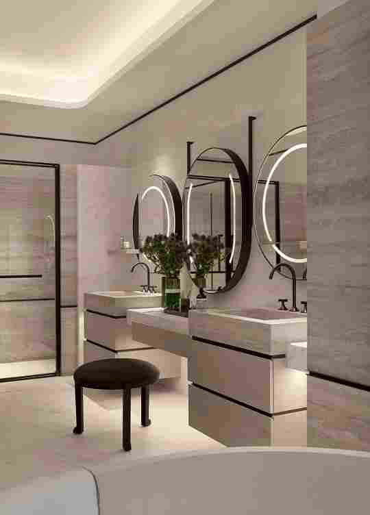 大理石卫浴设计 | 打造高档住宅的现代艺术空间，感受到大自然的魅力